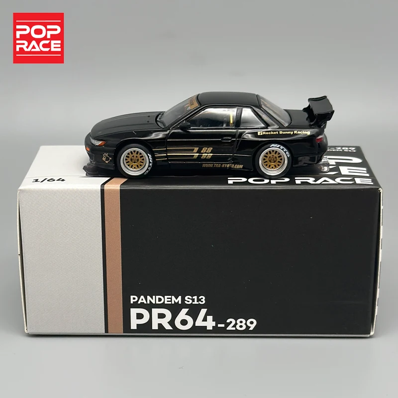 POPRACE 1:64 SILVIA S13 BLACK Alloy Car Model PR64-289 - AliExpress 26