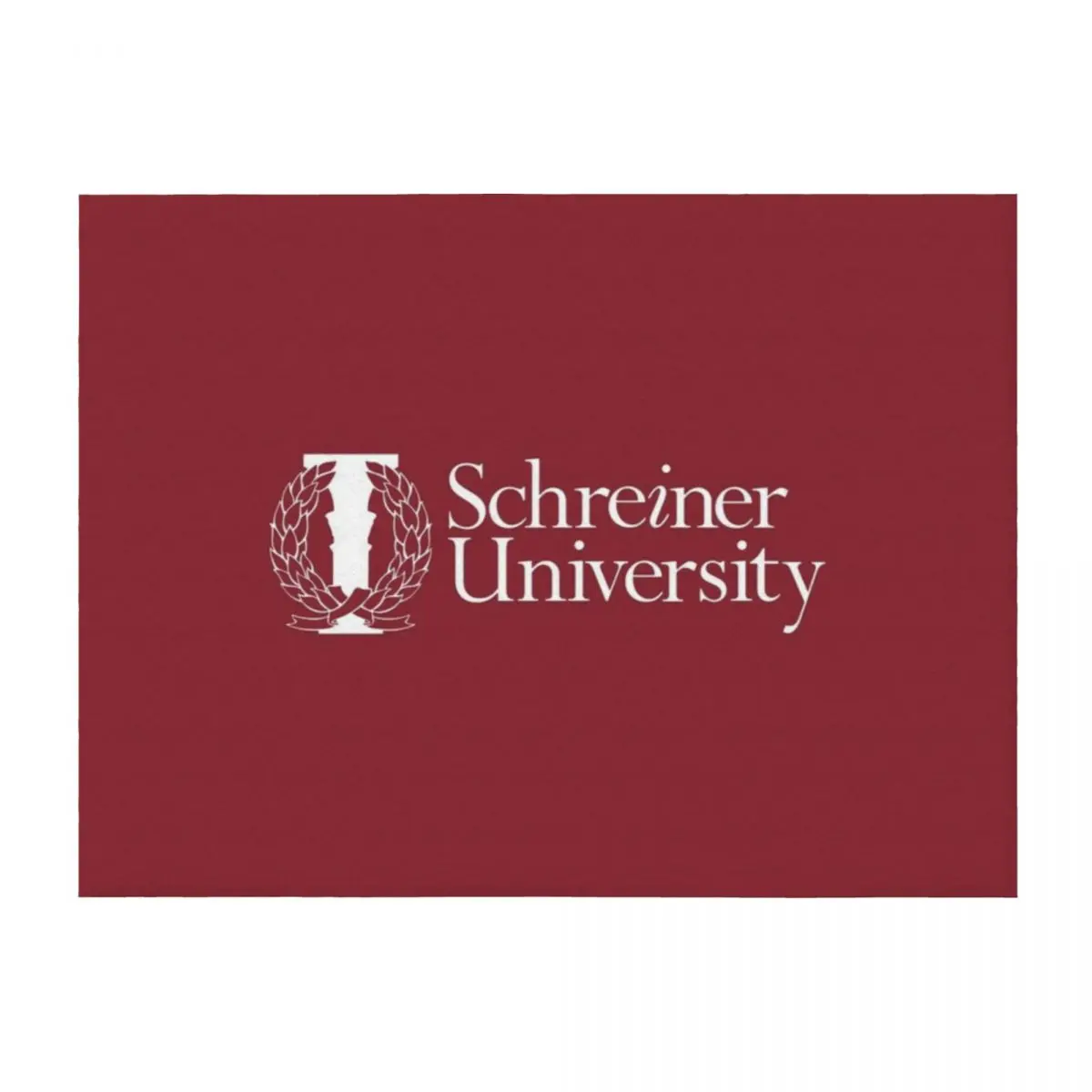 Schreiner University Throw Blanket Weighted For Decorative Sofa funny gift Soft Plaid Blankets