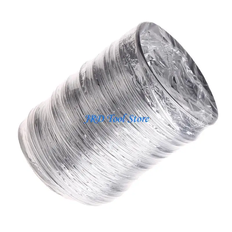 

A2UD Aluminum Foil Hose Inner Diameter 80mm Flexible 1/3/6 Meter Pipe Ventilation Ducting Hose Dryer Hood Exhaust Duct