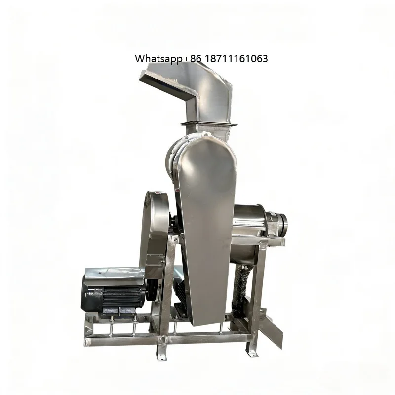 Industrial Fruit and Vegetable Crushing Juicer Garlic and Green Onion Juicer with Juice-residue Separation Function
