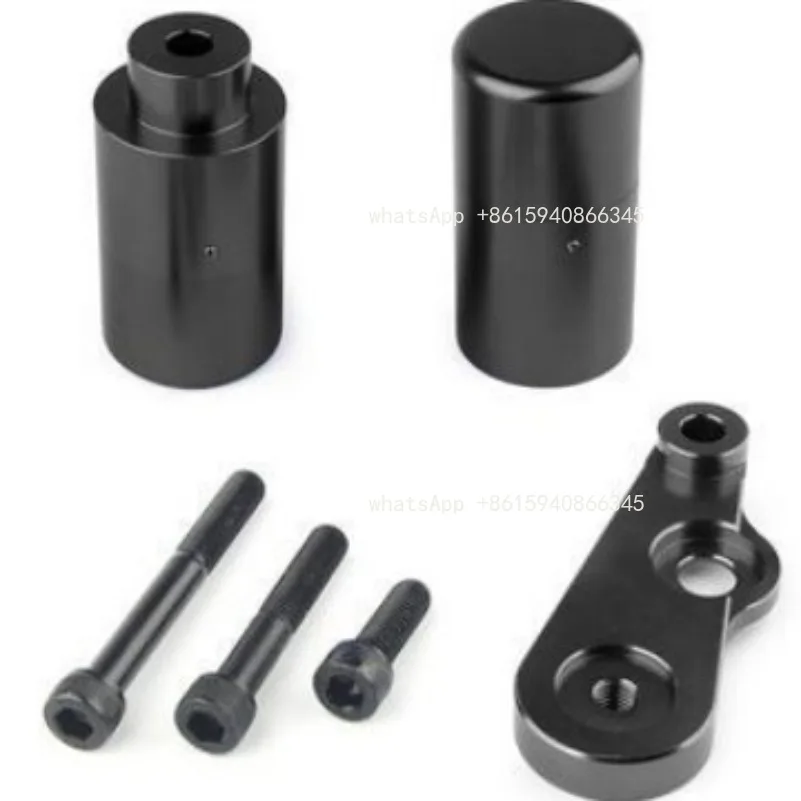 FOR Car modification for 06-09 Suzuki GSX-R 600750 black uncut frame slider case
