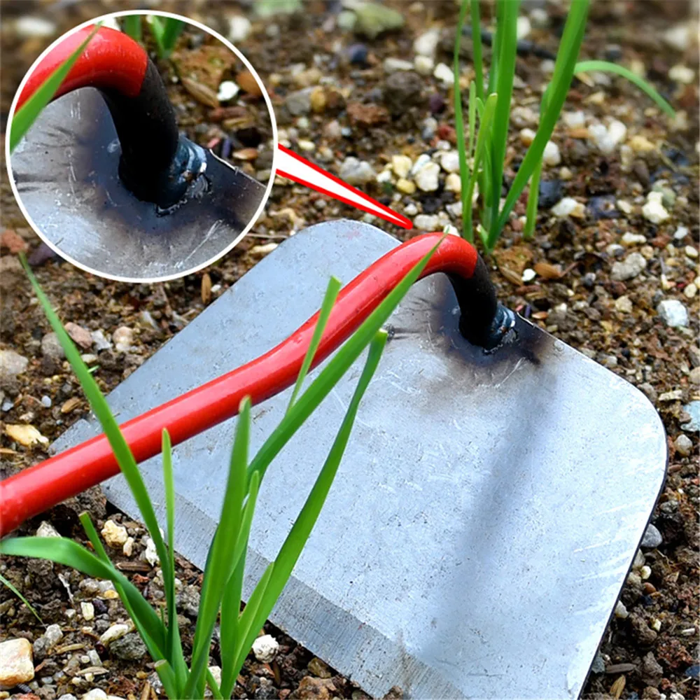 1pc Stahl gehärtete Hohl hacke Hand Jäten Rechen Garten Unkraut Artefakt Landwirtschaft Werkzeug Pflanzen Gemüse Bauernhof Garten Werkzeug