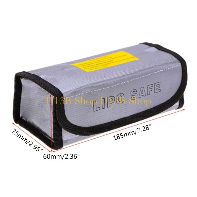 U13b 2pcs Lipo Батарея безопасная сумка, стойкое, устойчивое к хранению для протека