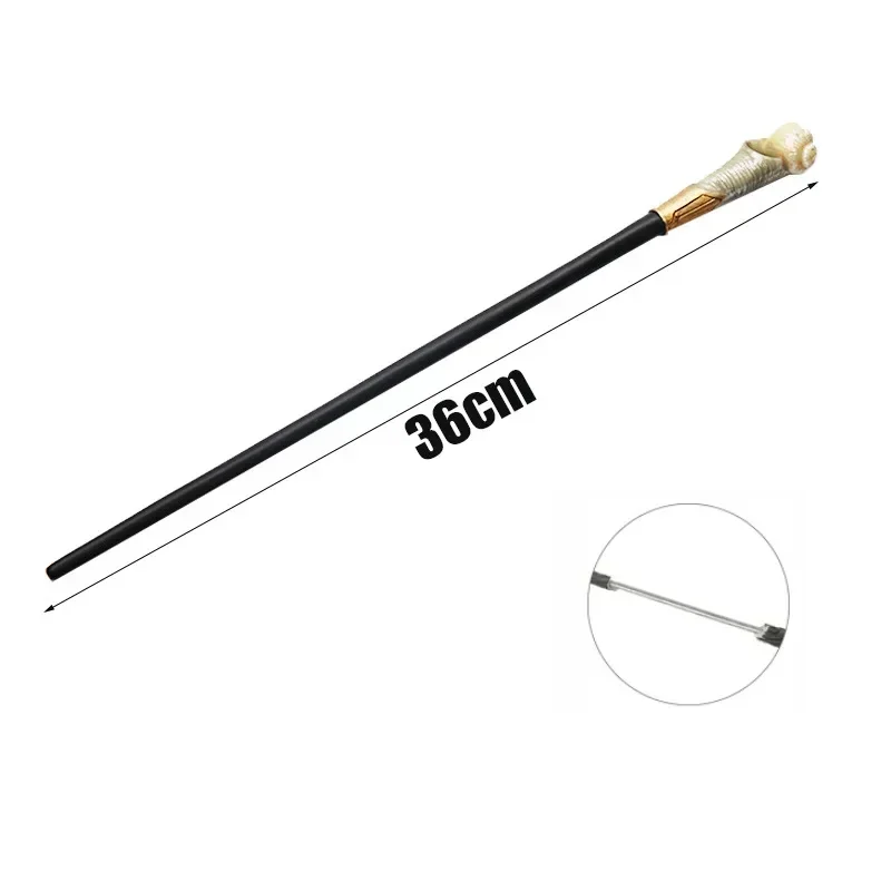 Nieuwe Anime Cosplay Metal Core Toverstaf Harri Decoratie Speelgoed Accessoires Voor Bacchetta Di Plastic Pottee Toverstok - afbeelding 1