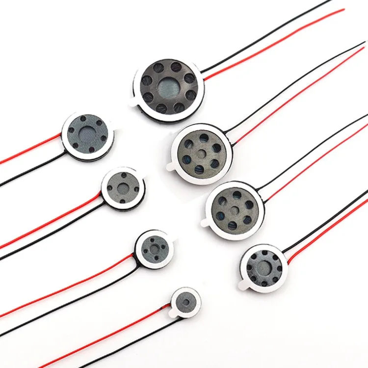 5 Stück 15 mm 1 W 8 Ohm Lautsprecher mit Kabel 15 x 3,7 mm Lautsprecher Audio für Tablet DIY Telefon Computer Trompete Horn