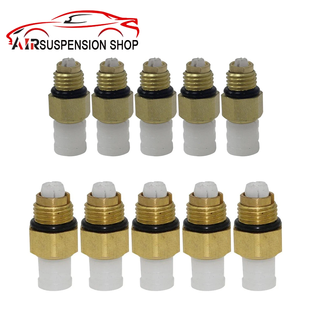 5x M8/M10 Air Suspension Air Connector Brass Fitting For Mercedes W221 W220 W164 W211 W212 W251, Audi Q7 VW Touareg Cayenne Jeep