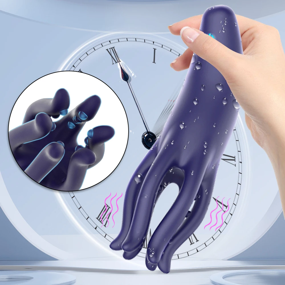 Automatic Glans Stimulator Male Prostate Vibration Delay Ejaculation Penis Massager Prolonged Pleasure Trainer Adult Masturbator