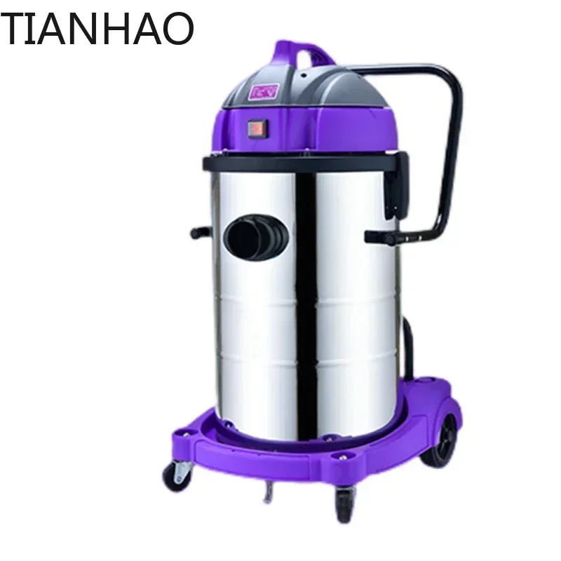 Desktop Electric Vacuum Cleaner Industrial Factory Dust Car Wash Cleaner 1800W While Pushing And Sucking Suitable For Small And