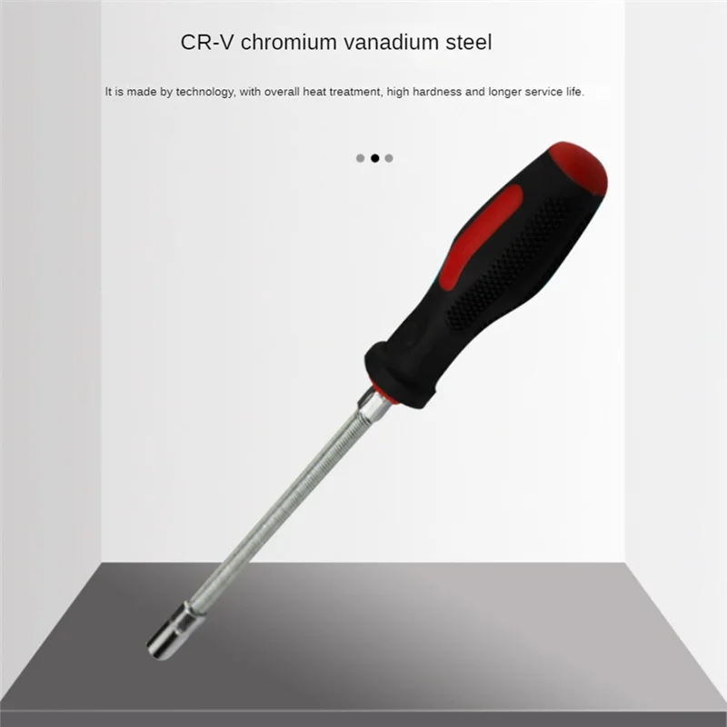 

1 комплект, 7 мм, 6,35 мм, эластичный мягкий стержень, гибкая розетка, ручной инструмент для ремонта, затягивающий обруч, отвертка, ручные инструменты-HGSW