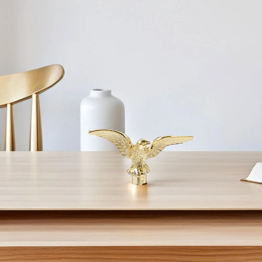 

2Pcs Eagle Flagpole Topper Finial for Flag Pole Head Outdoor Indoor Use Elegant Ornament Weather Resistant Decorative