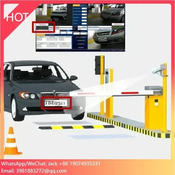 Highway Road Traffic Parking Lot RFID Card Dispenser Car Parking Ticketing LPR Camera Payment Kiosk Parking Management System