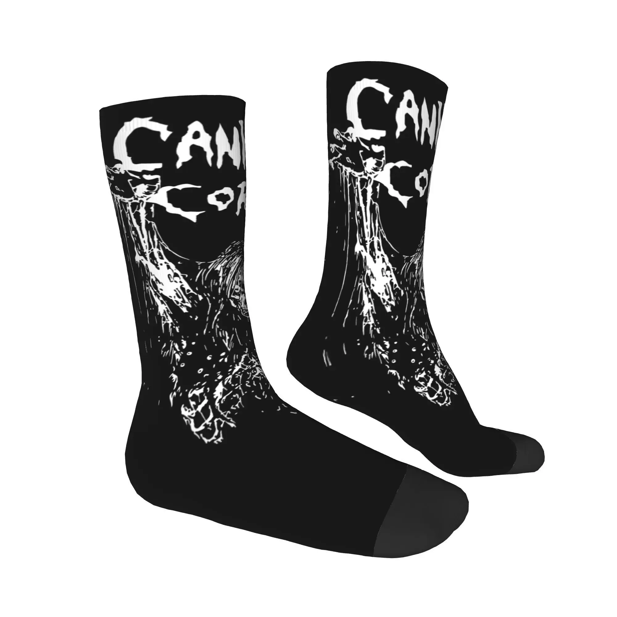 Chaussettes de bande CanniRhCorpse pour hommes et femmes, chaussettes de football, marchandises mignonnes, meilleurs cadeaux