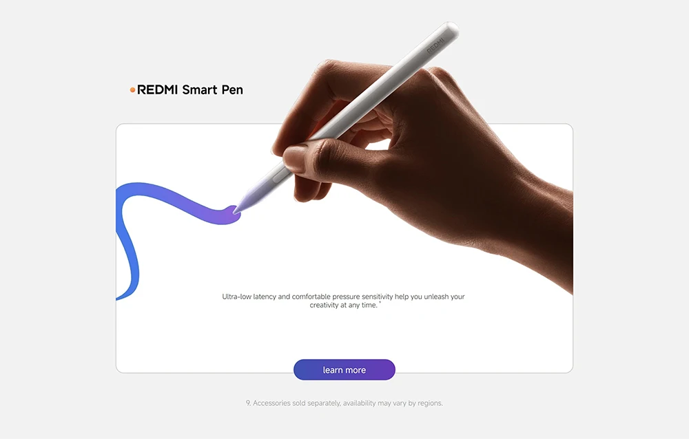 Global Version Xiaomi Redmi Pad 2 Pro 5G 12000mAh Battery 12.1" 2.5K Crystal-Clear Display 8GB 256GB Flexible 5G Connectivity 5G+eSIM Xiaomi HyperOS