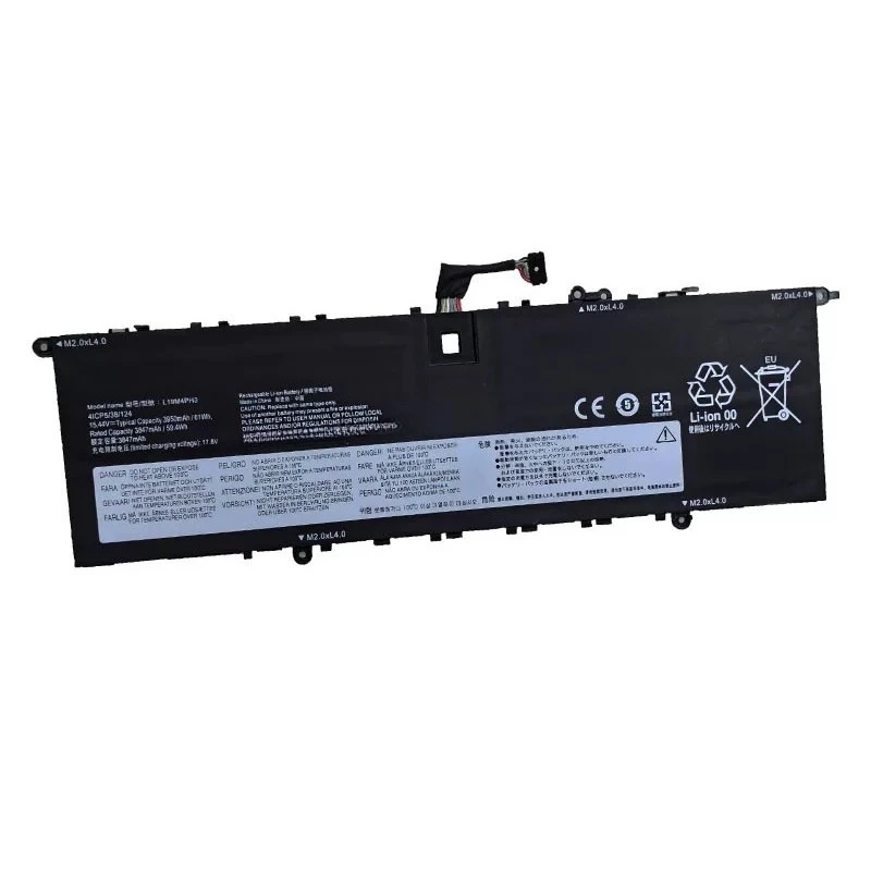 New Standard L19M4PH3 Battery For Lenovo Yoga Slim 7 Pro 14ACH5 14IHU5 L19C4PH3 Laptop 15.44V 3950mAh Fast Charging Battery