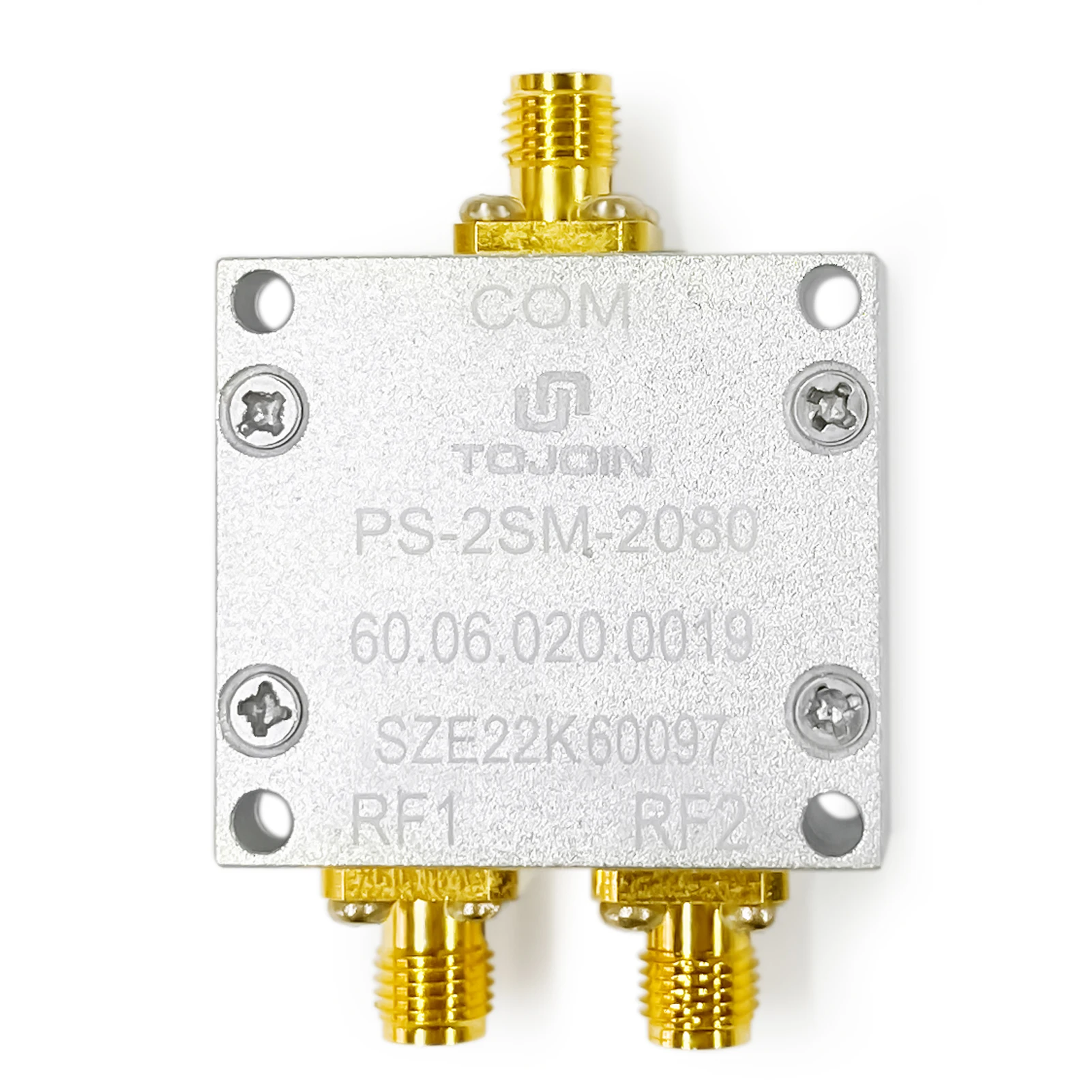 

TOJOIN Passive Power Splitter/Divider 2 way for SMA Connectors Coaxial Cable Splitter 2-8GHZ for RF/Microwave Measurements Acces