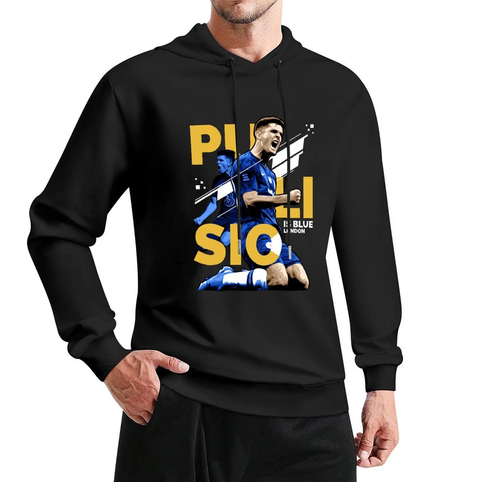 Christian Pulisic Chelsea Pullover Hoodie autumn jacket men men's winter sweater men's sweat-shirt hoodie for men