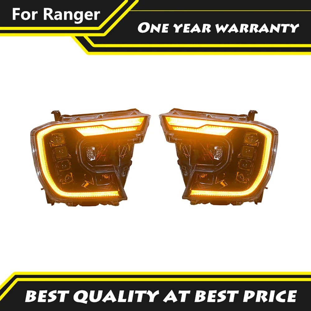 

Car Head Lamp Drl Projector Lens Automotive Accessories Ford 2022-2024 Ranger Raptor T9 Modified LED Headlight