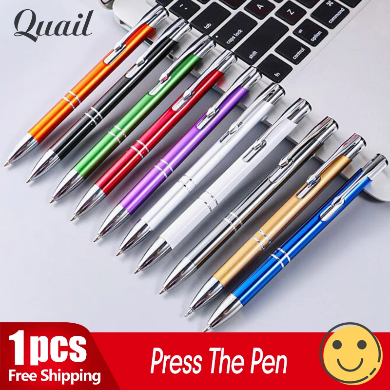 Metal pen, ballpoint pen, signature pen, school office supplies, company office supplies, hotel conference supplies