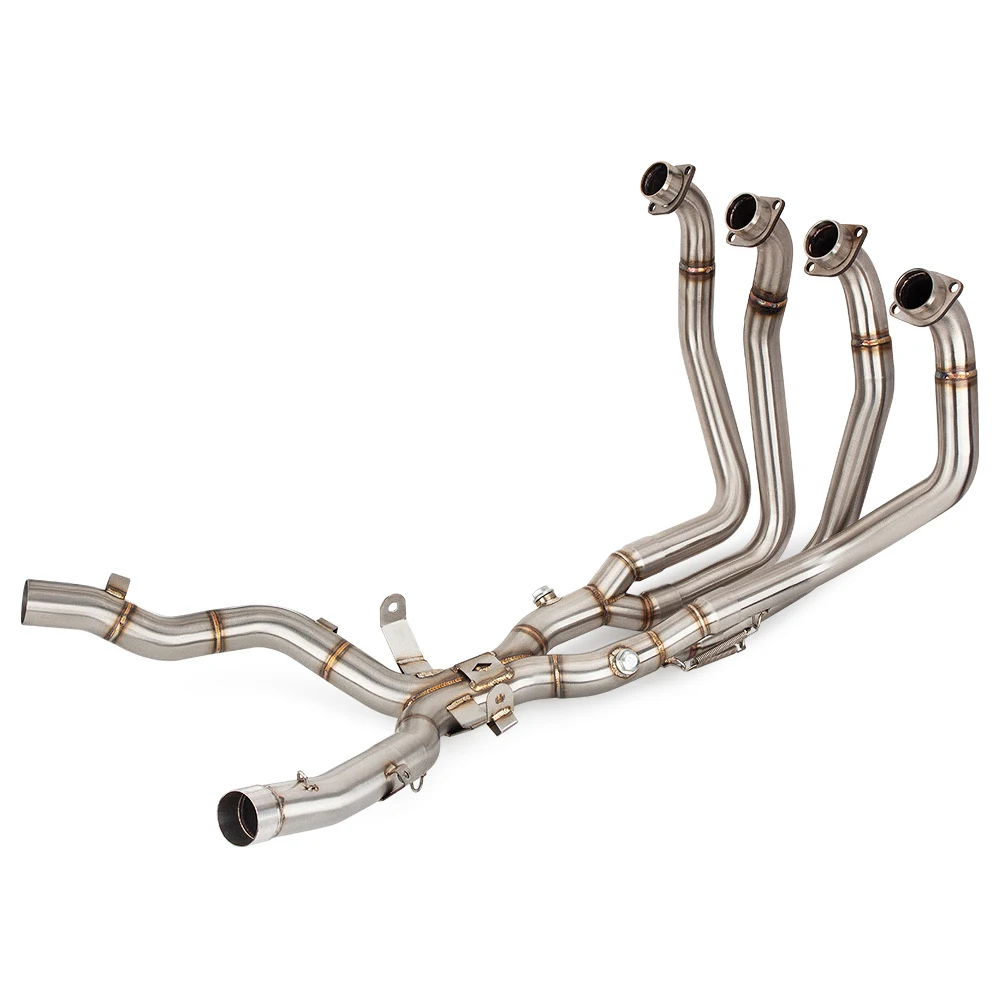 Gs 1300r hayabusa tubo de ligação dianteira de escape sistema completo conectar silenciador original para gsx1300r hayabusa gen2 2021-2024