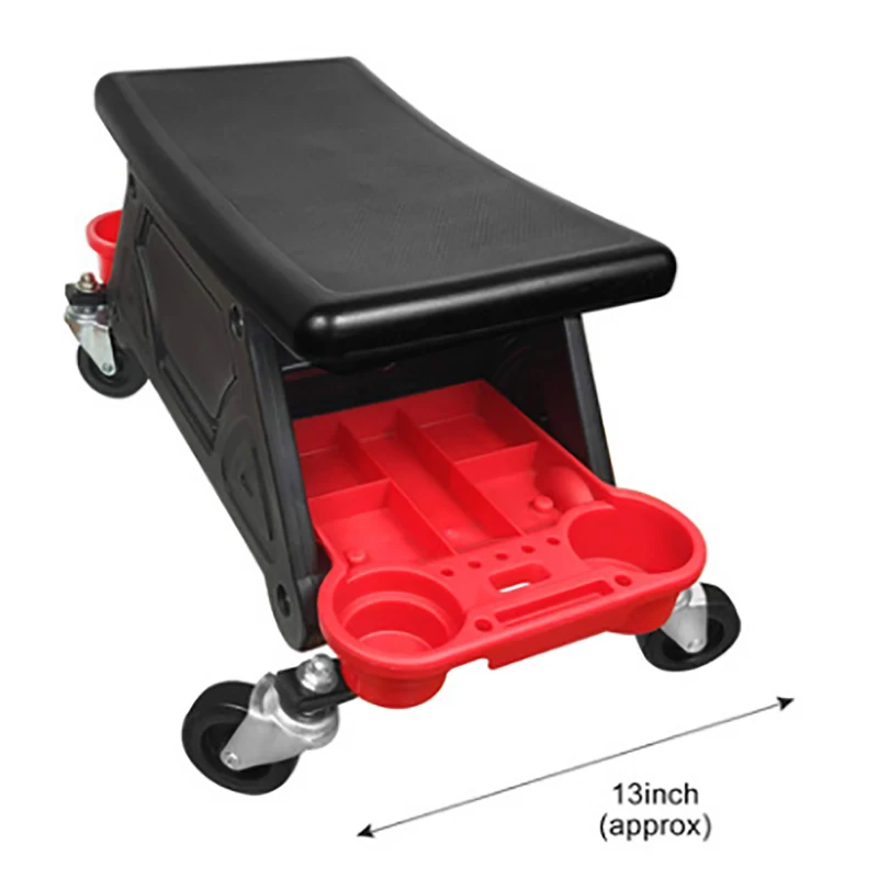 Car Multi-Function Chair Mechanic For Wax Polishing Projects Car Creeper Stool Chair Mobile Creeper Seat Car Wash Supplies