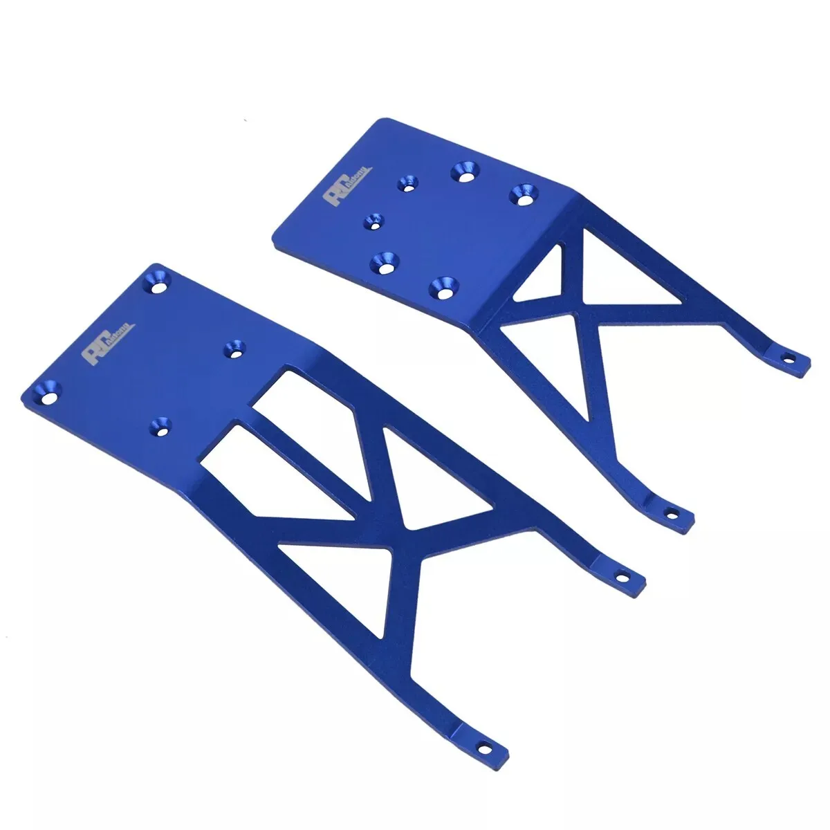 1/10 RC Aluminium-Front- und Heckunterfahrschutz für Traxxas 2WD Slash F-150 Slash VXL Ersatzteile # 5837