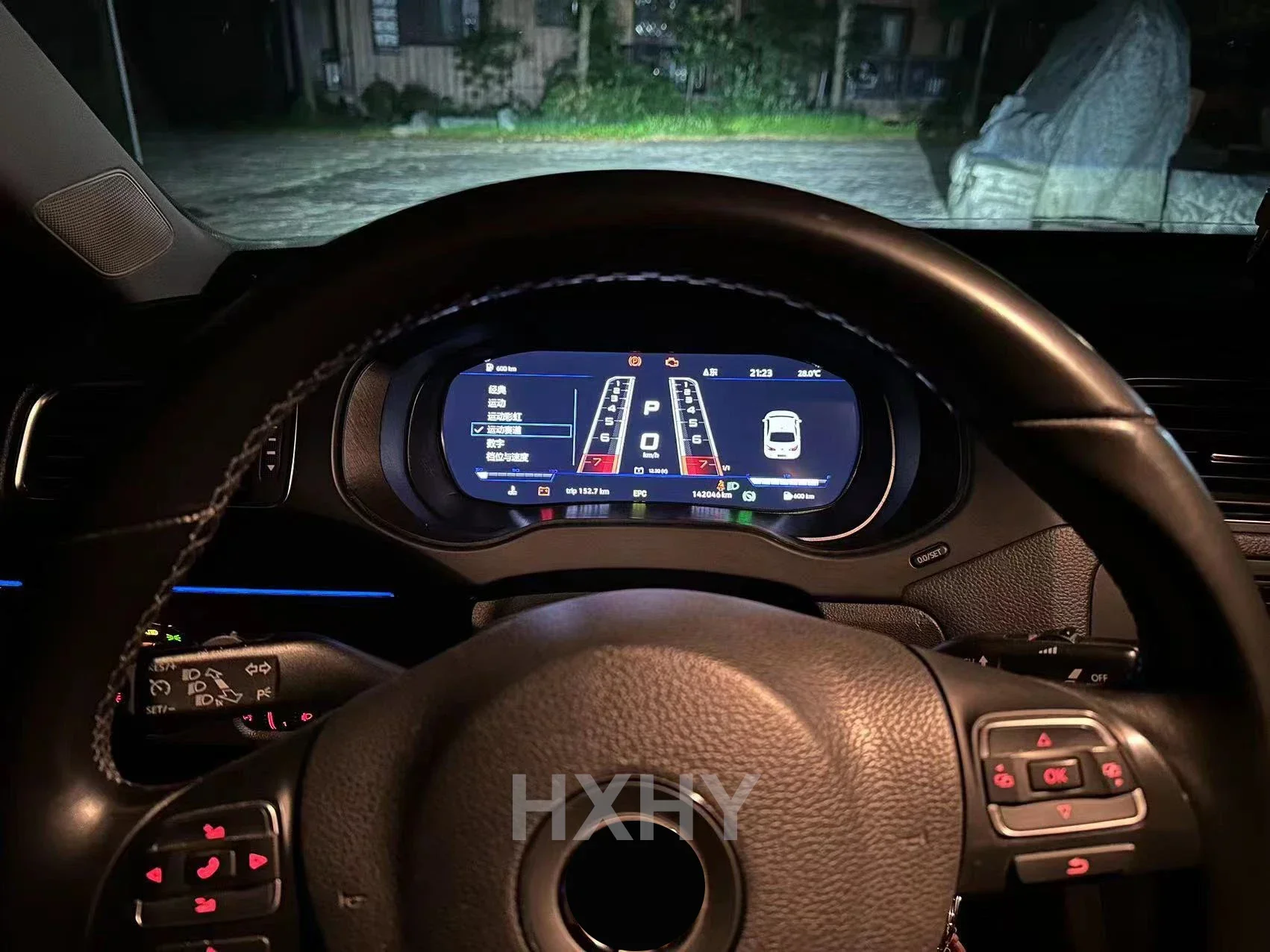 HXHY New Original Car Digital Cluster Instrument Speedometer Panel For VW Jetta mk6 2012-2021 Screen LCD Dashboard