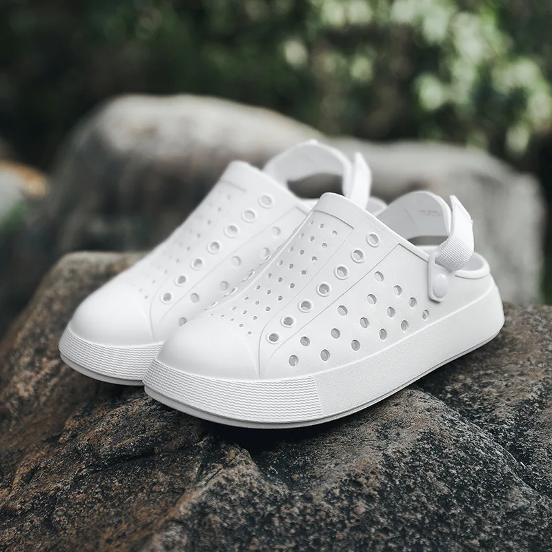 

Unisex Slip Resistant Beach Sandals Thick Sole Breathable Outdoor Sports Shoes for Men Women Summer