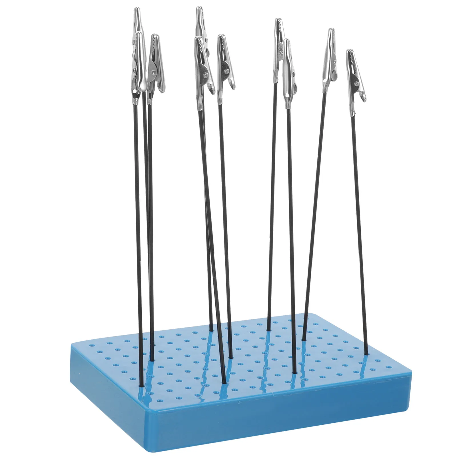 

1Set Painting Stand Base Plastic Metal Adjustable Color Clip Holder for Miniature Airbrushing DIY Spraying Workbench Accessory