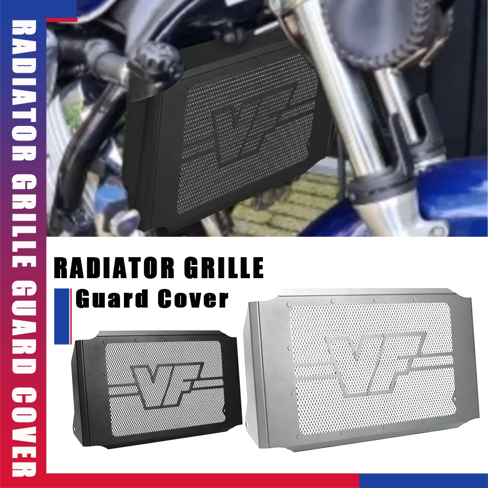 

Radiator Cover Water Tank Cooler Grille Guard Fairing Protector Motorcycle For Honda VF 750 VF750 VF750C Magna V45 BJ 1993-2004