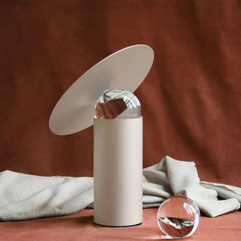 

Postmodern crystal ball, living room table lamp, designer simple bedroom, bedside, decorative table lamp