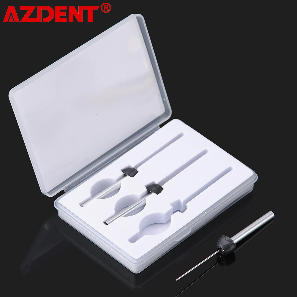 

3PCS/Box Dental S F FM Heat Plunger for Obturation Pen Gutta Percha Filling Injection Needle Tip Endo Dentistry Tools