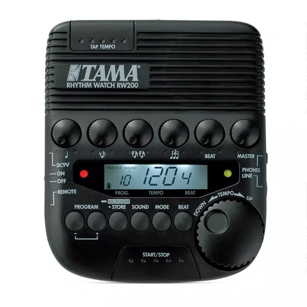 Tamara rw200 metrónomo/juego de batería metrónomo baterista profesional multifuncional juego de batidos electrónicos
