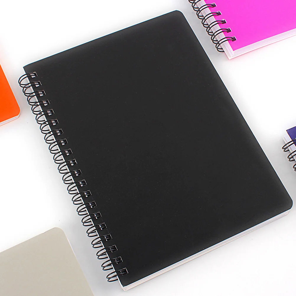 

2pcs Vintage Kraft Paper Spiral Bound Blank Notebook For Drawing Writing School Stationery Art Journal Gift