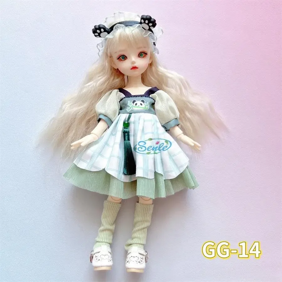 1/6 BJD Doll Replacement Clothes 30cm Doll Fashion Princess Dress Set Doll Clothes Girl Toy Gift Doll Accessories Toys for Girls