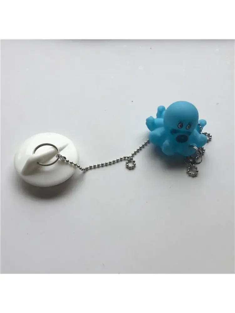 1 Pc L/M/S Cartoon Duck Waterproof Rubber Plug Creative Bathtub Sink Stopper Color(Orange/White/Black)