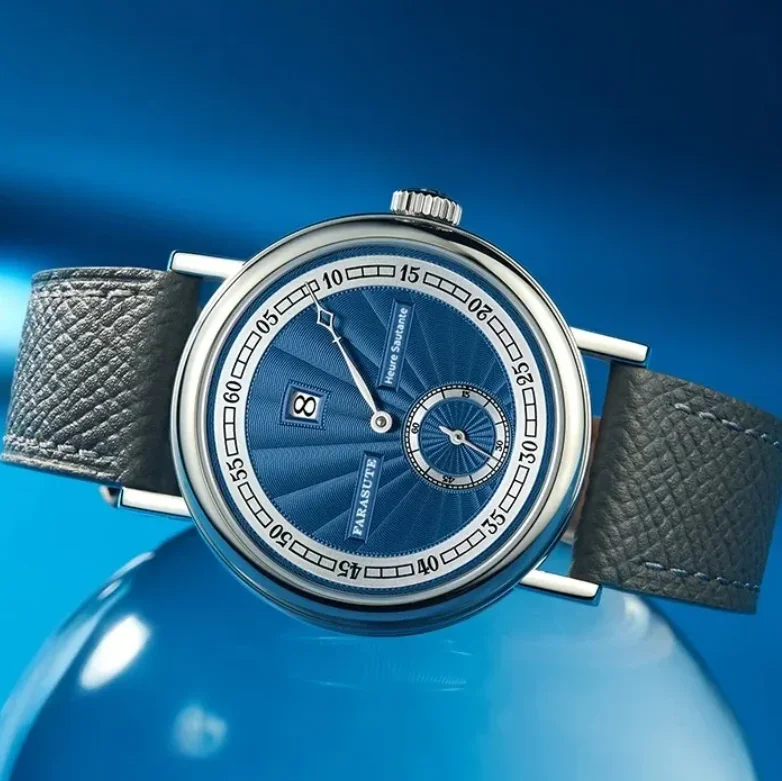 

Мужские автоматические часы FARASUTE 38 мм с функцией Jumping Hour, механические наручные часы с сапфировым стеклом, водонепроницаемость 5ATM, механизм ST17