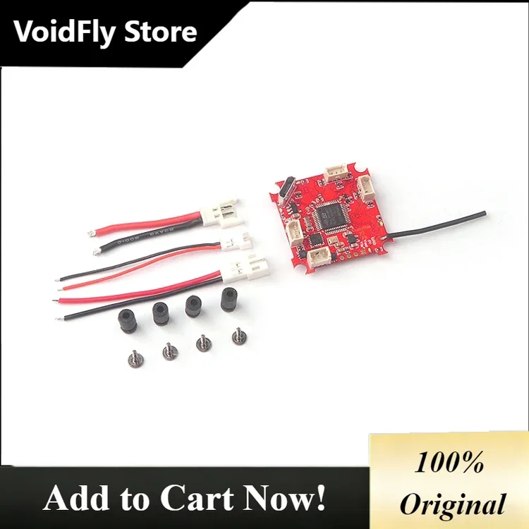 VoidFly Crazybee F3 Flight Controller integrated OSD Current Meter 4 IN 1 5A 1S Blheli_S ESC for Flysky/DSM2 DSMX Receiver Whoop