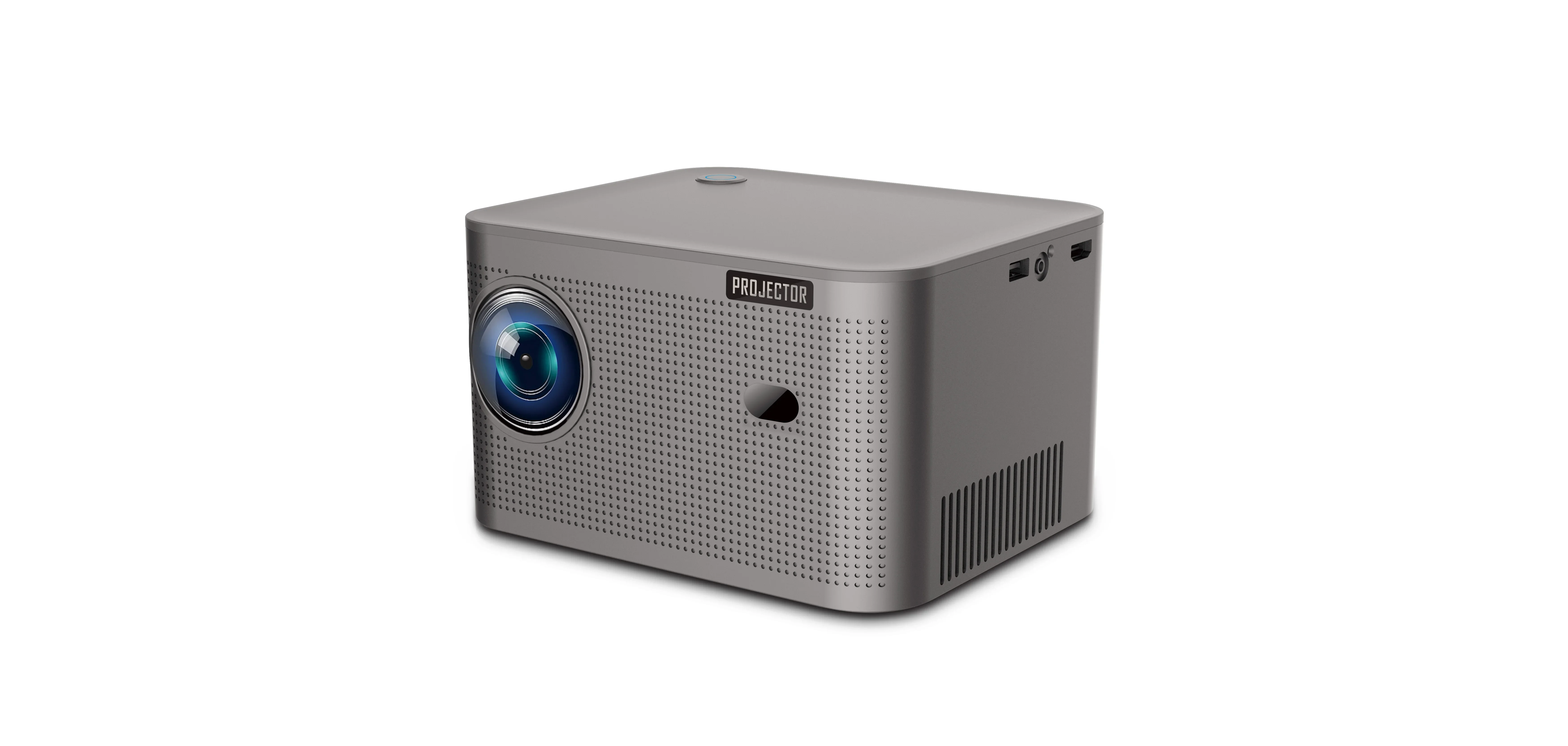 HY350 Professional Android 11 OS LED Projector 1080P 4K 380 ANSI 3D Stereo Wi-Fi for Business Meetings & Teaching