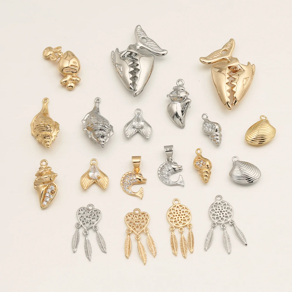 

Cordial Design 40Pcs Genuine Gold Plating/Hand Made/Jewelry Findings & Components/Copper Pendant/DIY Accessories/Charms #194344