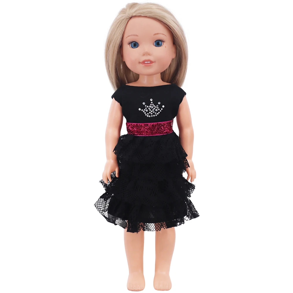 For Paola Reina Doll Clothes Fashion Style Summer Dress Fit 14.5 inch Wellie Wisher&32-34 Cm Dolls Nancy Girl\'s Accessories,Gift