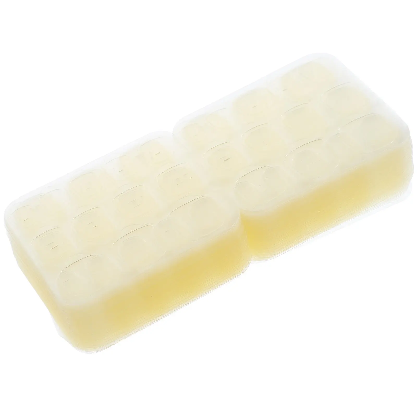 

50 Sheets Nail Jelly Glue Double Side Nail Adhesive Tabs Thick Strong Glue for Press on Fake False Artificial Nails