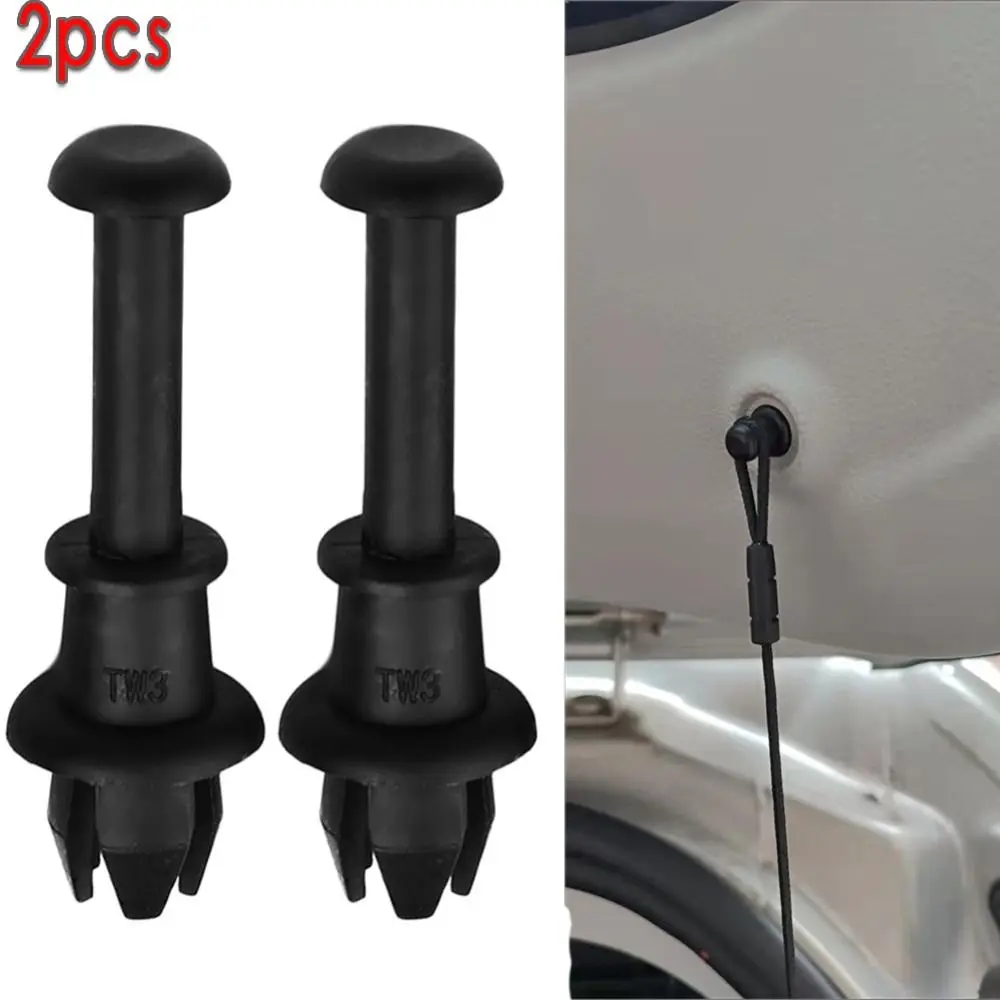 

2pc Parcel Shelf Car Clips Boot Trunk Hook Tonneau Pivot Holder Boot Trunk Parcel Clip Auto Tray Fastener Shelf Tray Strap Hook