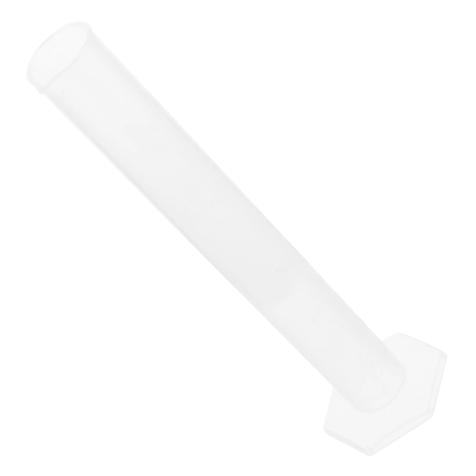 Plastic Measuring Cylinder 100ml Graduated Durable Cylinder Laboratory Test Wide Stable Roll Resistant Accurate