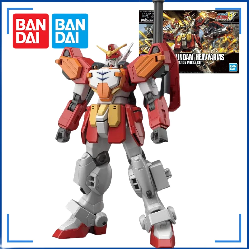 

(В наличии) Bandai, оригинальная аниме-модель GUNDAM HGUC XXXG-01H GUNDAM HEAVYARMS, экшн-фигурка, сборные игрушки для детей, подарок