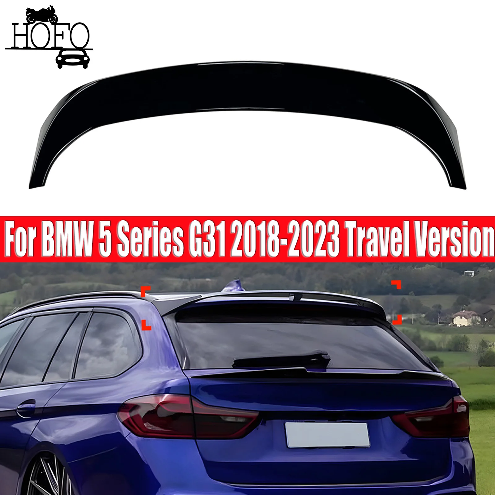 

Rear Roof Spoiler Wing For BMW 5 Series G31 2018-2023 Travel Version