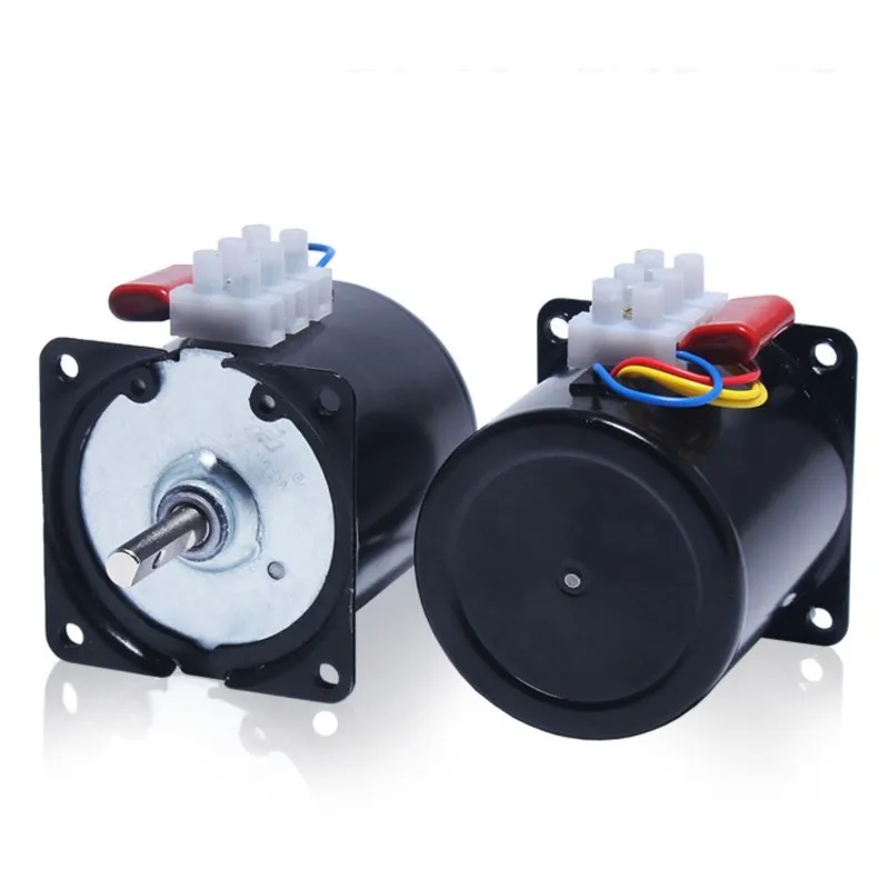 60KTYZ AC 220V Permanent magnet synchronous motor 14/28W 7/8mm shaft center Eccentric 1/2.5/5/10/15/20/30/40/50/60/80/100/110RPM