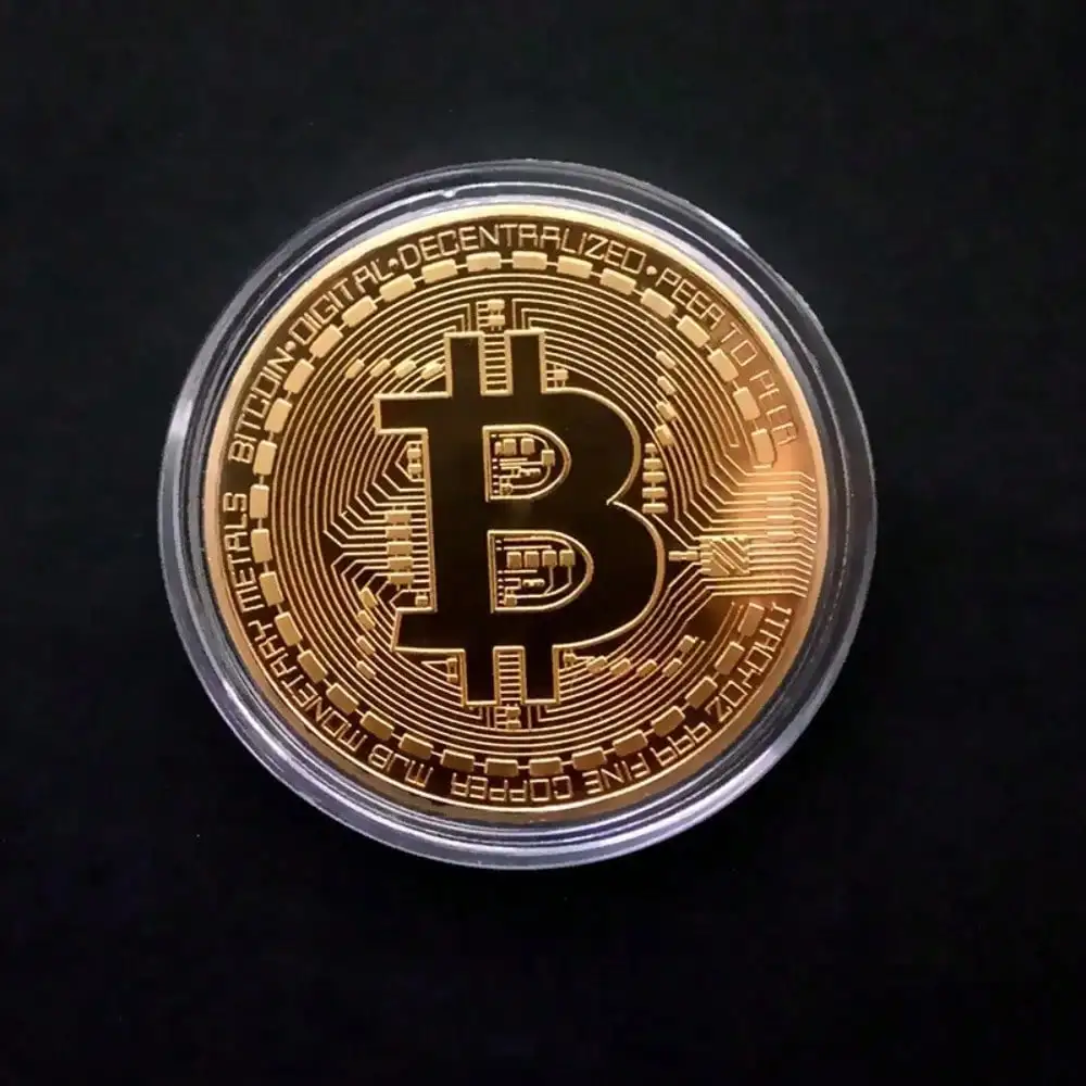 Gold Plated Bitcoin…