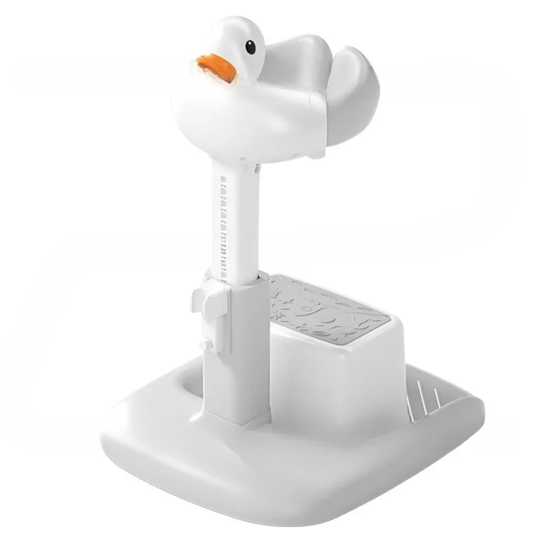 Baby standing bathing platform adjustable folding children's bath gods bath frame home anti-slip children's bath frame