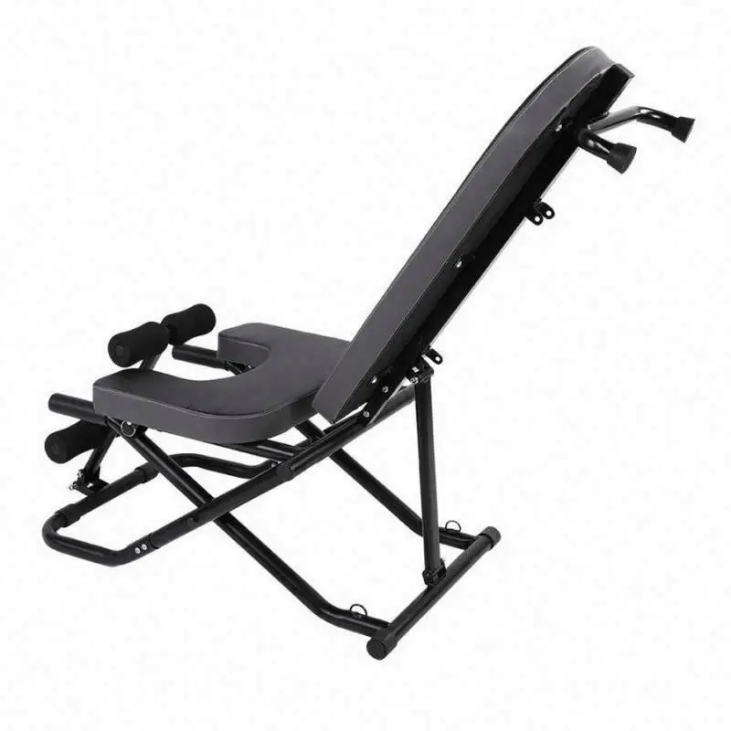 Sit up panca pieghevole sedia inversione Home Fitness tavolo sedia panca manubri nero eco-friendly cartone Unisex moderno Indoor