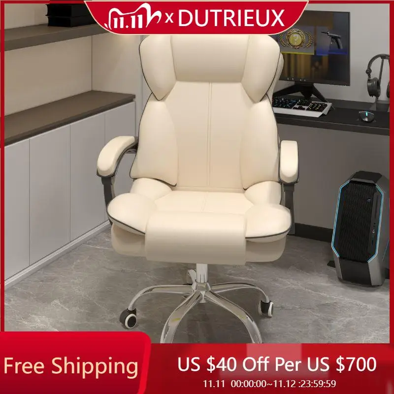 

Designer Computer Office Chair Cute Comfortable Save Space Minimalism Ergonomic Office Chair Luxury Stoel Library Furniture